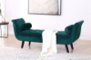 Picture of Test No Order - ORVA Velvet Arm Bench (Green)