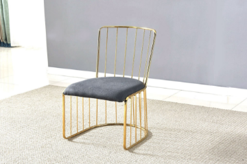 Picture of Test No Order - MARBELLO Gold Frame Dining Chair