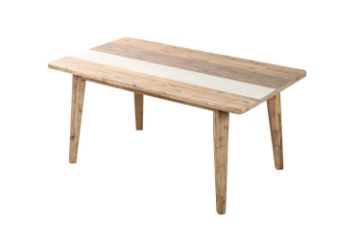 Picture of Test No Order - LEAMAN 1.6M Solid Acacia Wood Dining Table