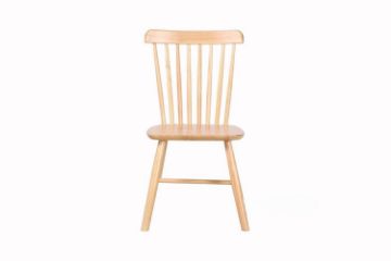 Picture of Test No Order - WINDSOR Rubber Wood Dining Chair (Natural Colour)