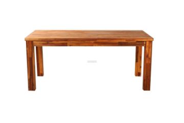 Picture of Test No Order - PHILIPPE Acacia Dining Table (Rustic Java Colour)