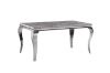 Picture of Test No Order - AITKEN 160 Marble Top Stainless Steel Dining Table (Grey)