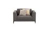 Picture of Test No Order - AMELIE Fabric Sofa Range (Dark Grey) - 1 Seater