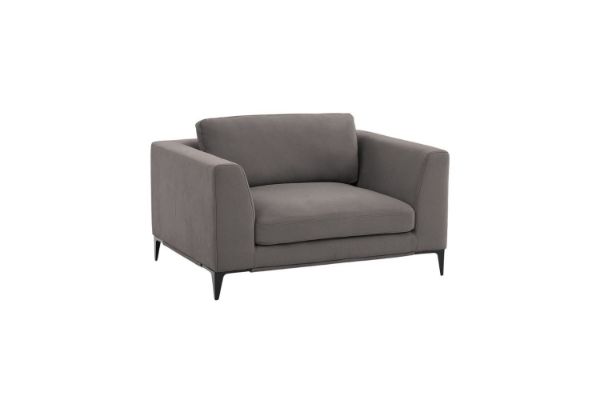 Picture of Test No Order - AMELIE Fabric Sofa Range (Dark Grey) - 1 Seater