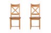 Picture of Test No Order - Westminster Dining Timber Seat (Solid Oak) - 2 Chairs in 1 Carton