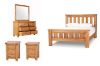 Picture of Test No Order - WESTMINSTER Solid Oak Wood 4PC/5PC/6PC Bedroom Combo in Queen/ King / Super King Size