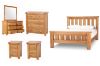 Picture of Test No Order - WESTMINSTER Solid Oak Bedroom Combo - 4PC Queen Size