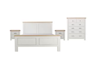 Picture of Test No Order - SICILY Bedroom Combo (Solid Wood - Ash Top) - 4PC Queen Size