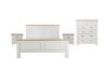 Picture of Test No Order - SICILY Bedroom Combo (Solid Wood - Ash Top) - 4PC King Size