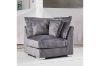 Picture of Test No Order - WINSTON Corduroy Velvet Modular Sofa (Grey) - Corner Part