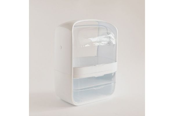 Picture of Test No Order - RADIANCE Cosmetic Storage Box (White) - Extra Large