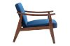 Picture of Test No Order - COVE Velvet  Arm Chair (Navy Blue)