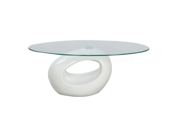 Picture of Test No Order - JUPITER Fiber Glass Coffee Table (White)