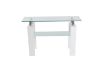 Picture of Test No Order - HORIZON Glass Console Table (White)