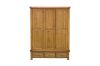 Picture of Test No Order - WESTMINSTER Solid Oak Wood Wardrobe 3-Doors and 3-Drawers