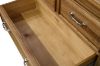 Picture of Test No Order - WESTMINSTER Solid Oak Wood 5-Drawer Tallboy