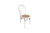 Picture of Test No Order - RAYMON Solid Beech Wood Dining Chair with Rattan Seat (White) 