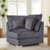 Picture of Test No Order - WINSTON Corduroy Velvet Modular Sofa (Grey)