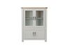 Picture of Test No Order - SICILY 130cmx100cm 4-Door Display Cabinet Solid Wood Ash Top