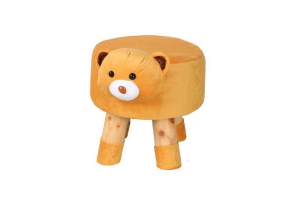 Picture of Test No Order - PLUSH ANIMAL Foot Stool (Small Bear)