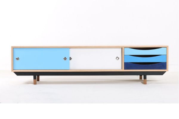 Picture of Test No Order - Replica FINN JUHL Style 196 Entertainment Unit