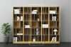 Picture of Test No Order - COLIN 60x30x210 Wall System Solution Bookshelf (Oak and Grey) 