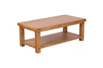 Picture of Test No Order - WESTMINSTER Solid Oak Wood Coffee Table