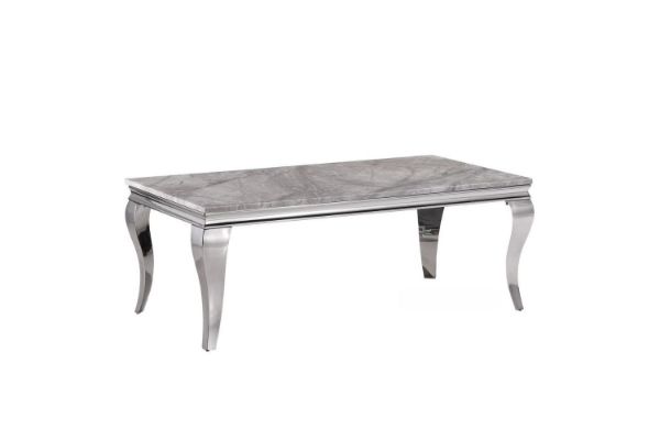 Picture of Test No Order - AITKEN 120 Marble Top Stainless Steel Coffee Table (Grey)