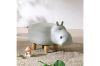 Picture of Test No Order - ANIMAL Big Hardwood Ottoman (White Hippo)