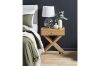 Picture of Test No Order - LINO 1-Drawer Foldable Bedside Table (Oak)