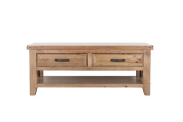 Picture of Test No Order - FRANCO Solid NZ Pine Wood Coffee Table 