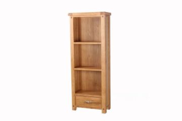 Picture of Test No Order - WESTMINSTER Solid Oak Wood 180cmx70cm Bookshelf