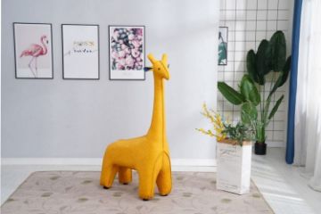 Picture of Test No Order - GIRAFFE Inspiration Kids Novelty Stool