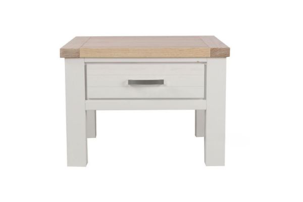 Picture of Test No Order - SICILY 1 DRW Lamp Table Solid wood - Ash top