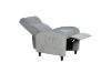 Picture of Test No Order - AMINAH Push-Back Reclining Velvet Chair (Light Grey)