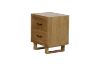 Picture of Test No Order - LYNWOOD 2-Drawer Solid Tasmanian Oak Wood Bedside Table