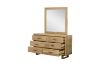 Picture of Test No Order - LYNWOOD 6-Drawer Solid Tasmanian Oak Dressing Table with Mirror