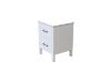 Picture of Test No Order - CLOUDWOOD 2-Drawer Solid Pinewood Bedside Table (White)