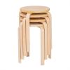 Picture of Test No Order - LOFT Bentwood Stackable Stool (Wood) - Single