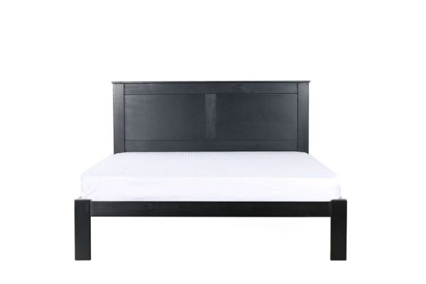 Picture of Test No Order - METRO Pine Bed Frame Single/King Single/Double/Queen/King Size (Black)