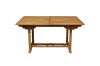 Picture of Test No Order -  BALI Outdoor Solid Teak Wood Rectangle 150-210 Extension Dining Table