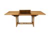 Picture of Test No Order -  BALI Outdoor Solid Teak Wood Rectangle 150-210 Extension Dining Table