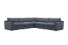 Picture of Test No Order - SPLENDOR  Feather Filled Fabric Corner Sofa (Dark Grey)