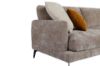 Picture of Test No Order - PALERMO Fabric Sectional Sofa  (Brown) - Facing Left