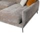 Picture of Test No Order - PALERMO Fabric Sectional Sofa  (Brown) - Facing Left