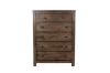 Picture of Test No Order - HEMSWORTH 5-Drawer Solid Timber and Veneer Tallboy