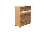 Picture of Test No Order - LEAMAN 6-Drawer Solid Acacia Wood Tallboy