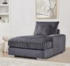 Picture of Test No Order - WINSTON Corduroy Velvet Modular Sectional Sofa with Ottoman (Grey)