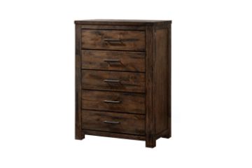 Picture of Test No Order - VENTURA 5 Drawer Tallboy (Oak)