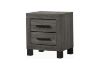 Picture of Test No Order - ROMNEY 2-Drawer Bedside Table (Grey)